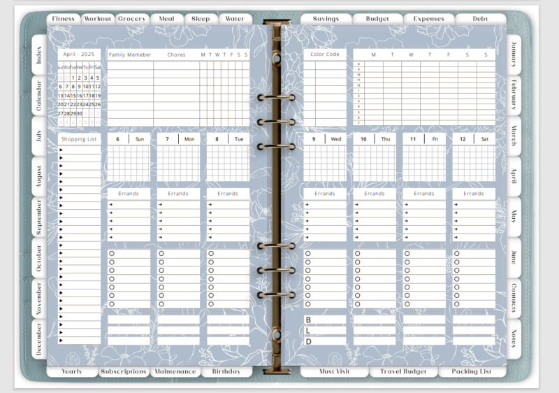 digital planner for ipad