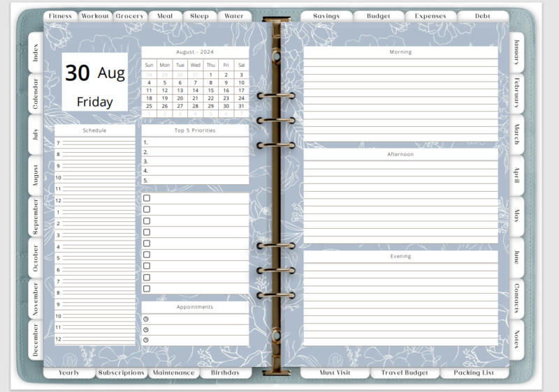 digital planner for iPad